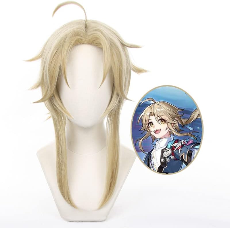 Honkai Star Rail: Yanqing Cosplay Wig