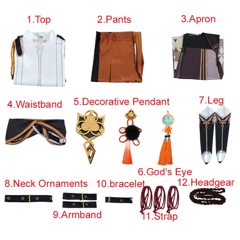 Genshin Impact: Shikanoin Heizou Cosplay Costume