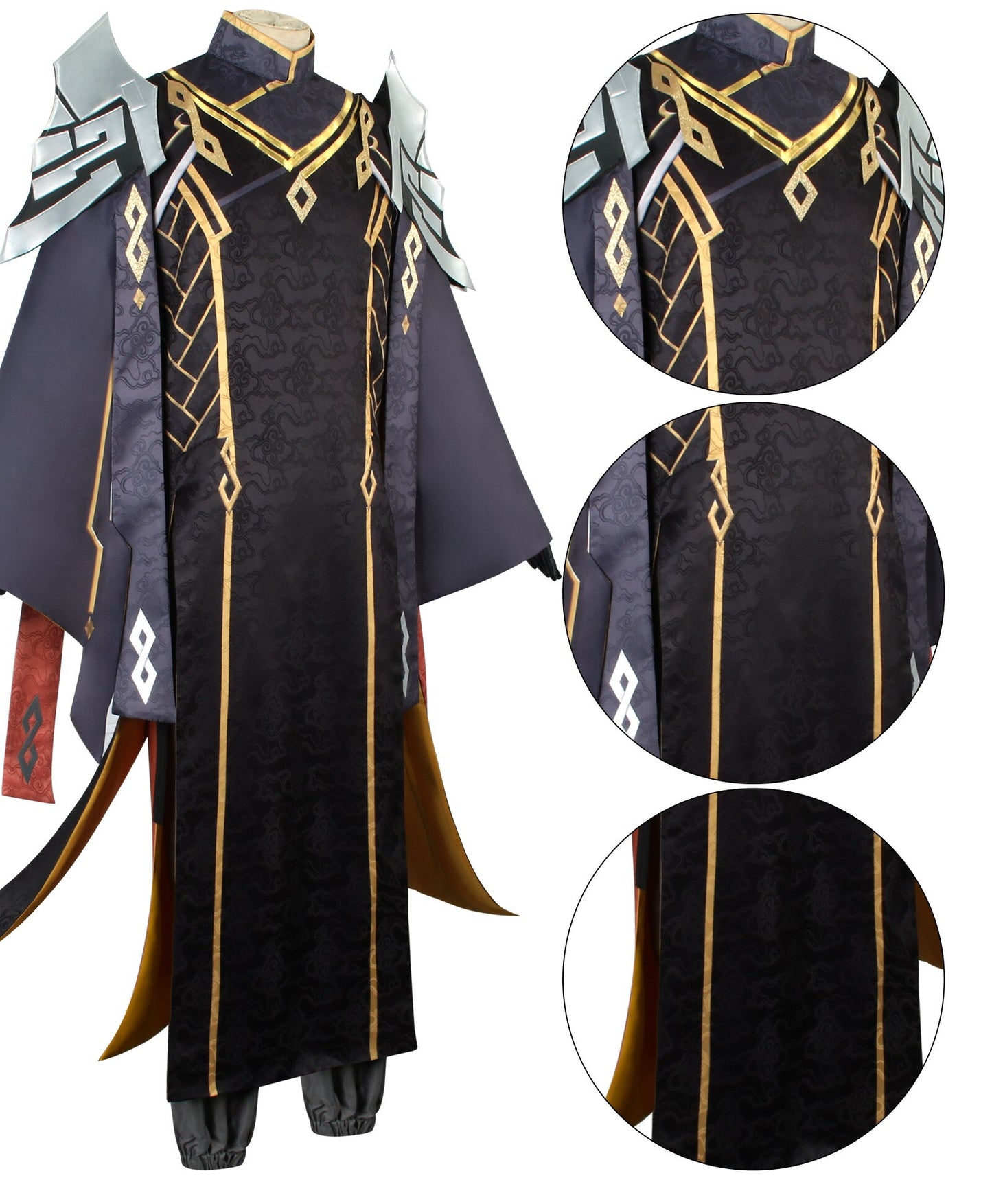 Genshin Impact: Zhongli Suit Cosplay Costume