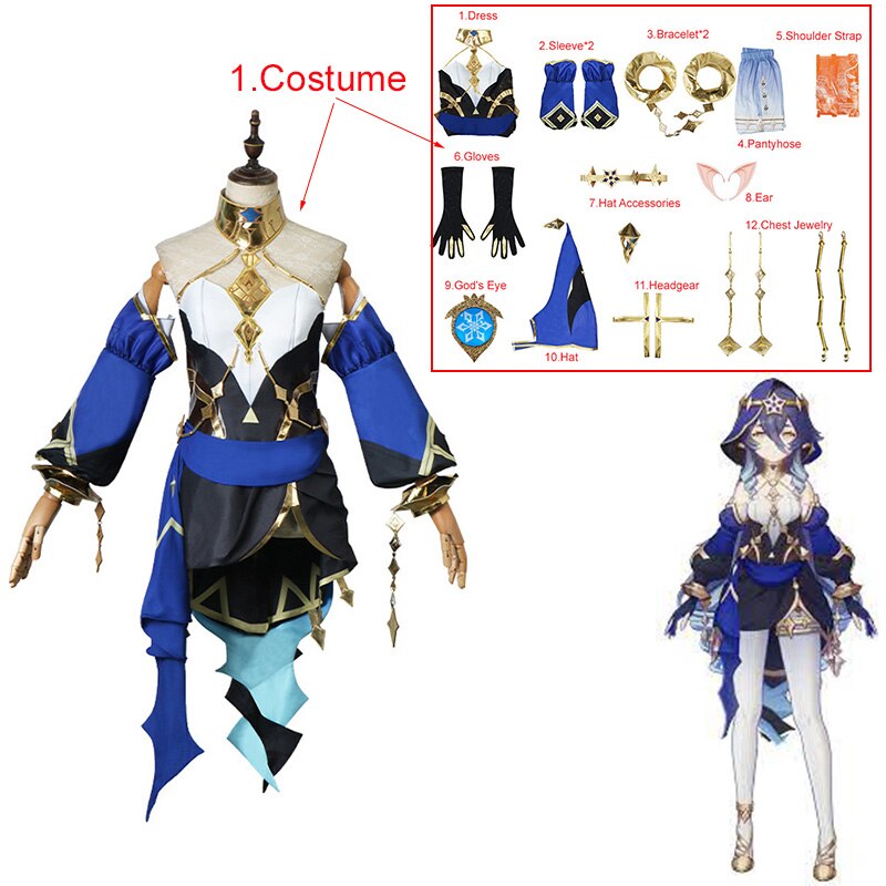 Genshin Impact: Layla Cosplay Costume