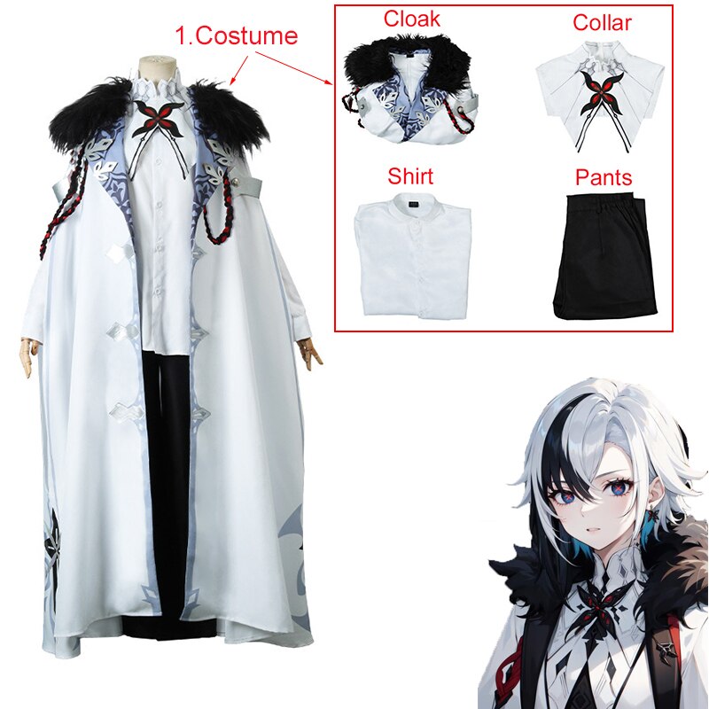 Genshin Impact: Arlecchino Cosplay Costume
