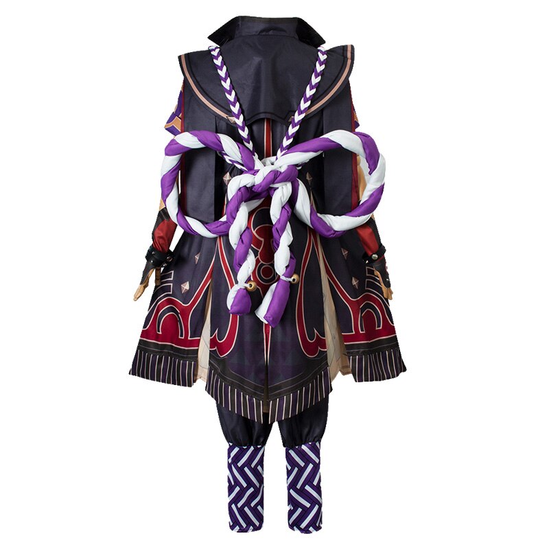Genshin Impact: Arataki Itto Cosplay Costume and Wig