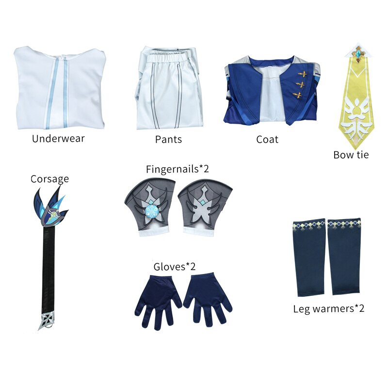 Genshin Impact: Mika Cosplay Costume