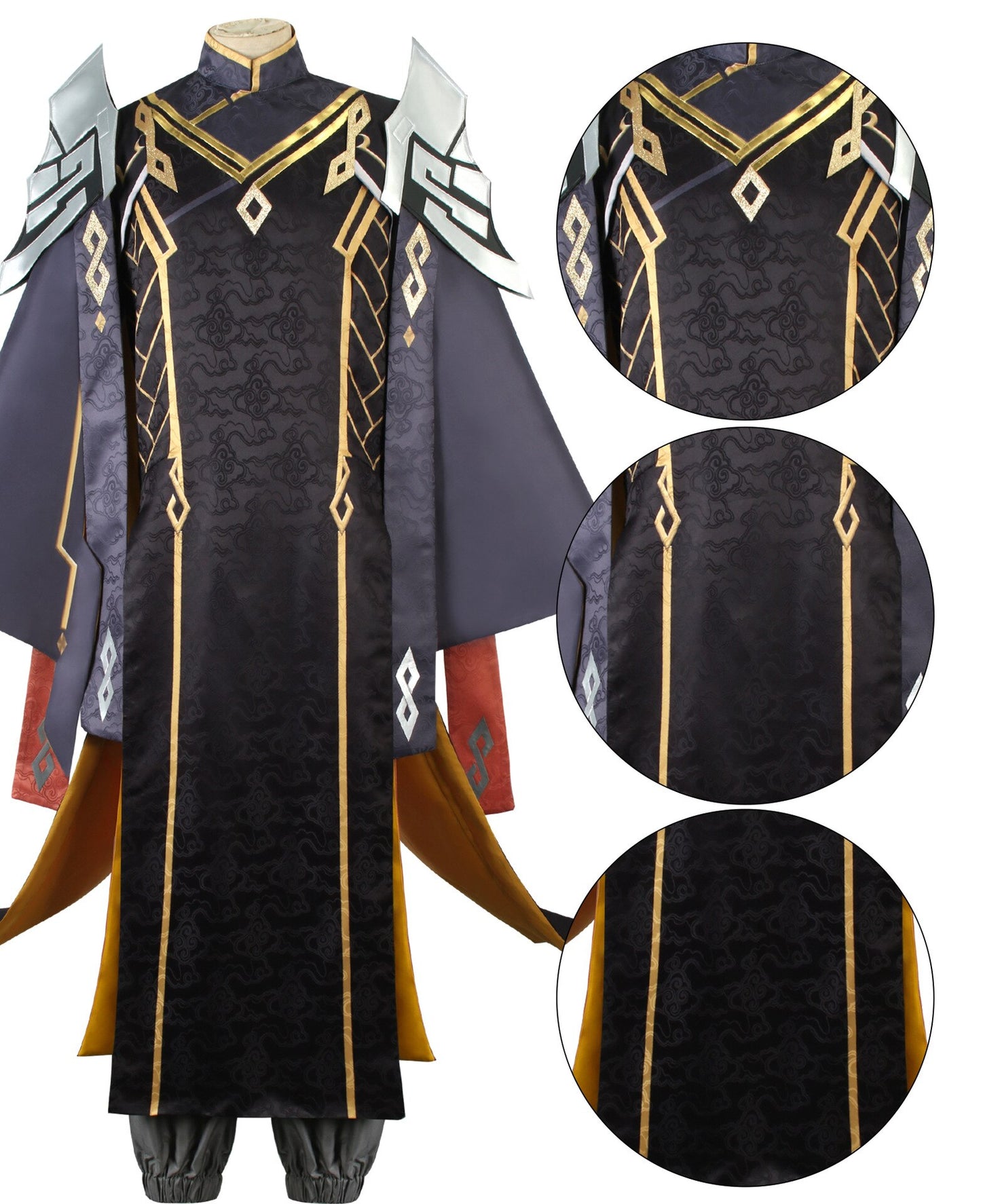 Genshin Impact: Zhongli Suit Cosplay Costume