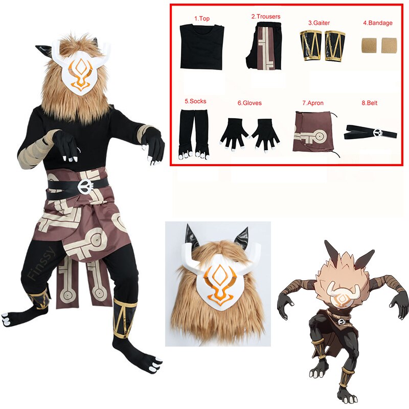 Genshin Impact: Hilichurls Cosplay Costume
