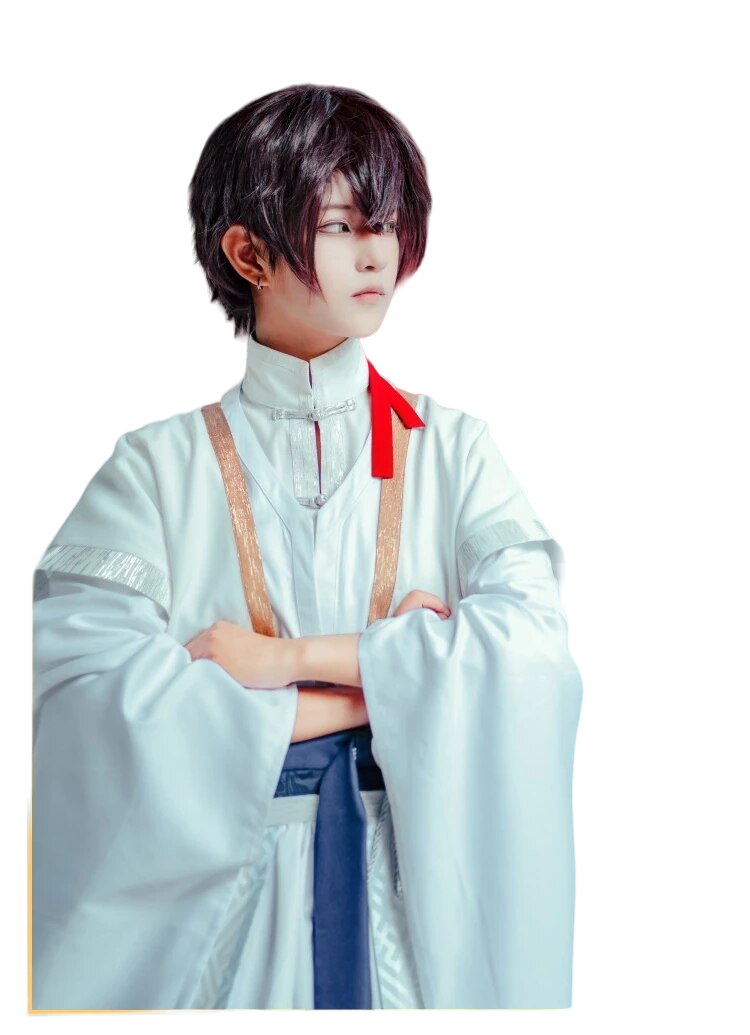 Bungo Stray Dogs: Osamu Dazai White Cosplay Costume