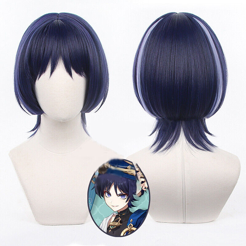 Genshin Impact: Scaramouche The Wanderer Cosplay Wig
