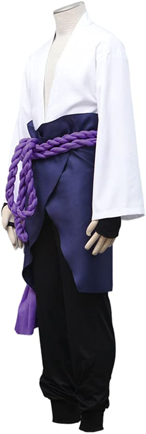 Naruto: Sasuke Uchiha White Cosplay Costume