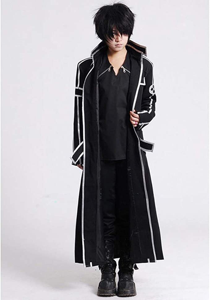 Sword Art Online: Kirigaya "Kirito" Kazuto Black Cosplay Costume