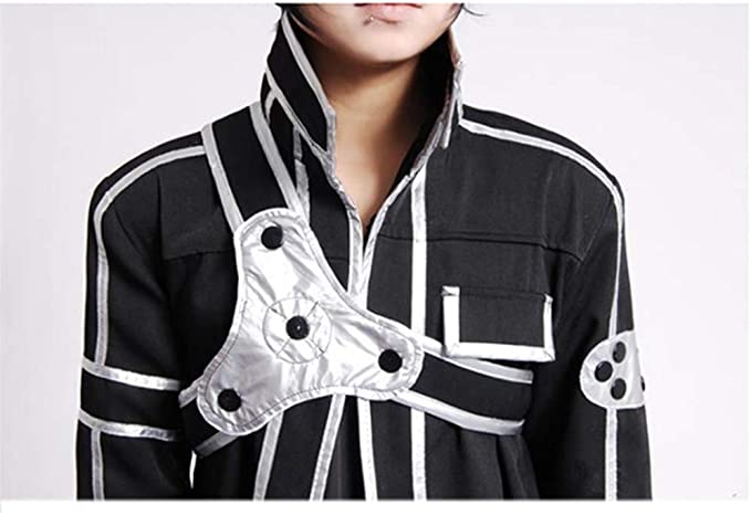 Sword Art Online: Kirigaya "Kirito" Kazuto Black Cosplay Costume