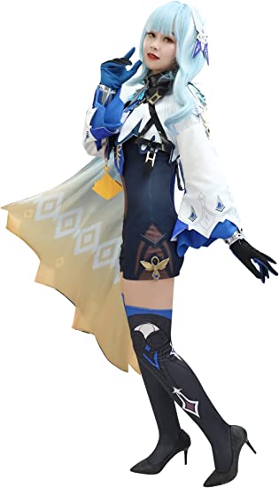 Genshin Impact: Eula Lawrence Cosplay Wig