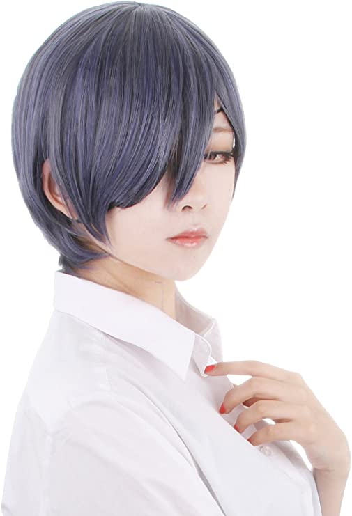 Black Butler: Ciel Phantomhive Female Uniform Cosplay Wig