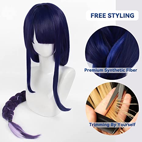 Genshin Impact: Beelzebul Cosplay Wig