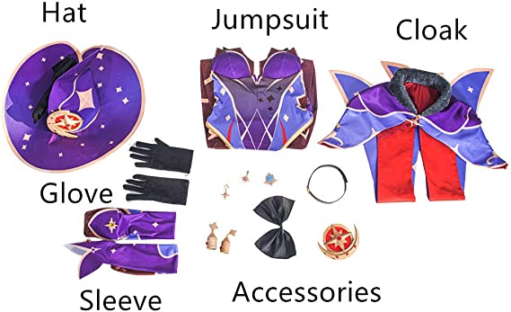 Genshin Impact: Mona Megistus Cosplay Costume