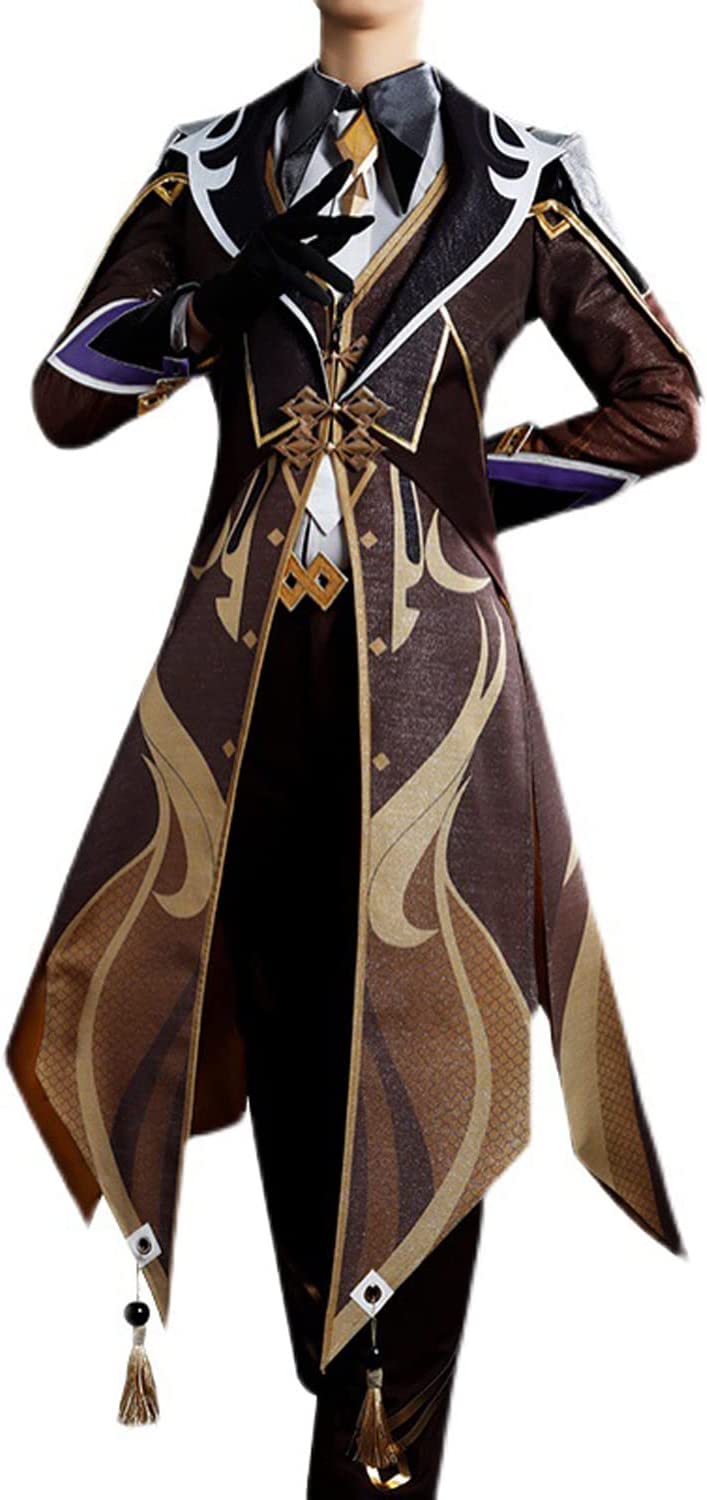 Genshin Impact: Zhongli Cosplay Costume