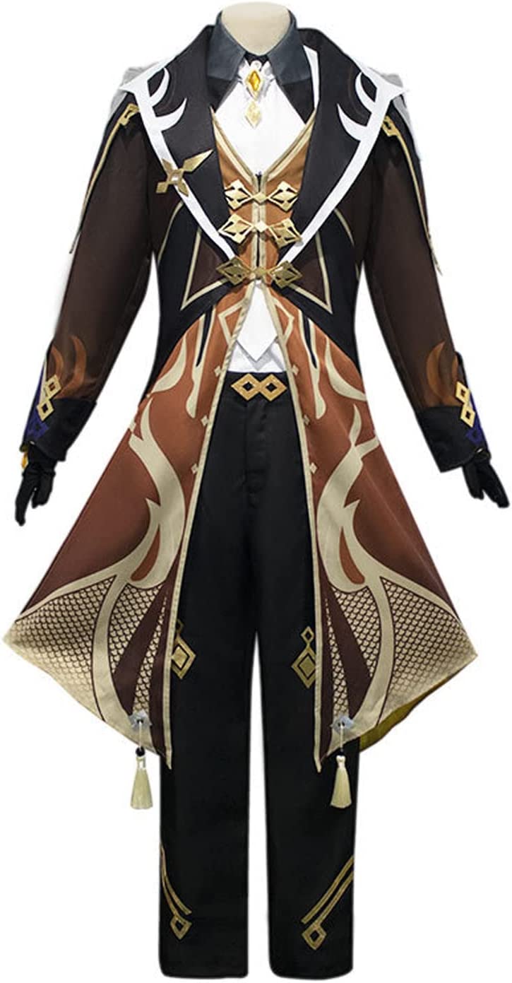 Genshin Impact: Zhongli Cosplay Costume