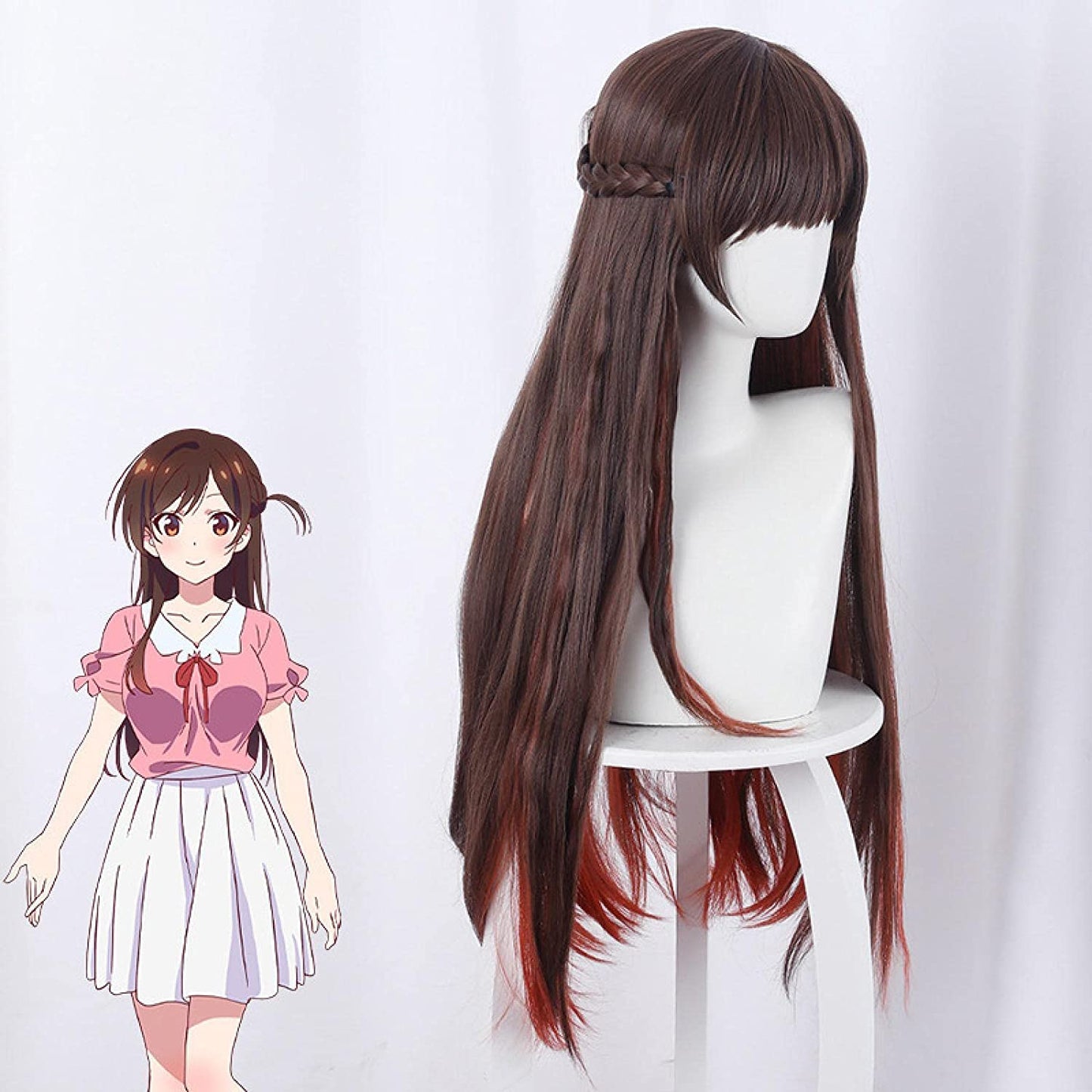 Rent-A-Girlfriend: Chizuru Ichinose Cosplay Wig