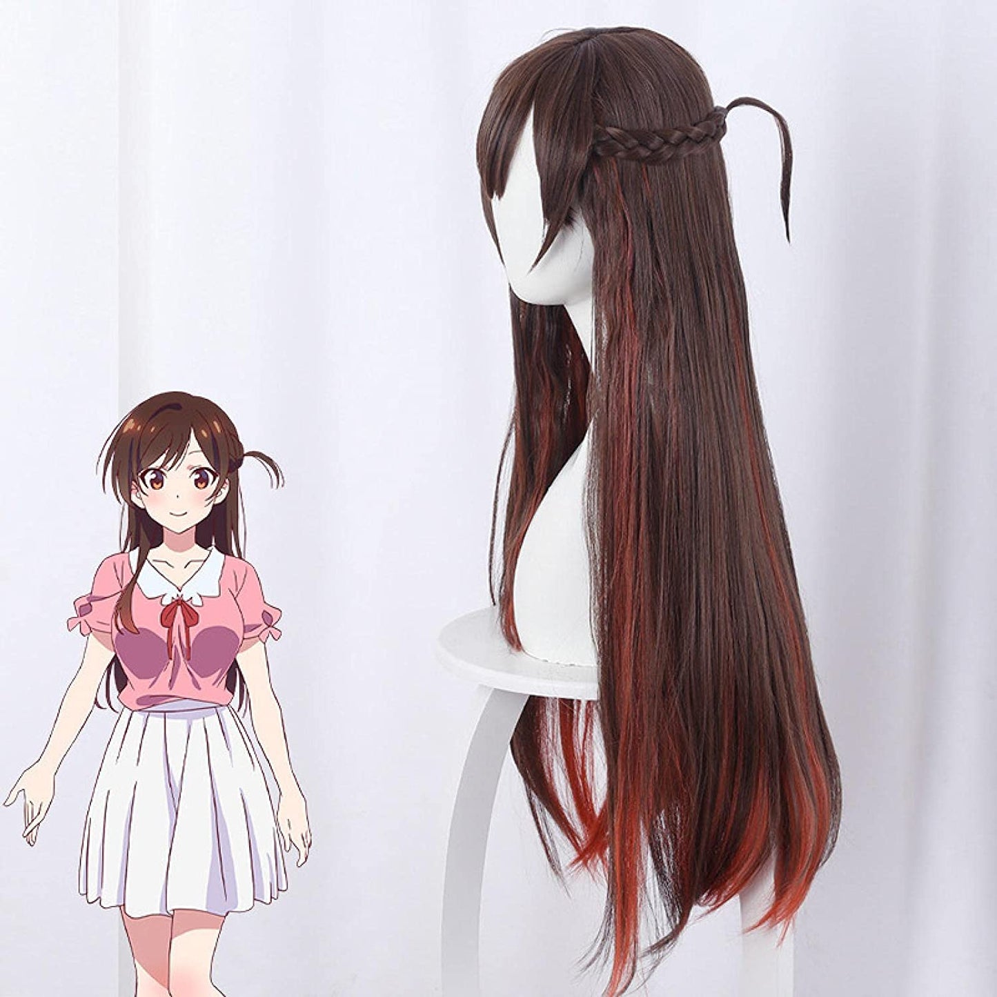 Rent-A-Girlfriend: Chizuru Ichinose Cosplay Wig