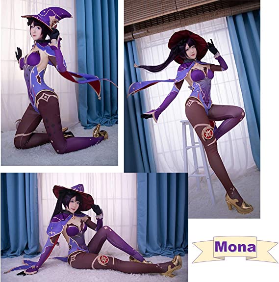 Genshin Impact: Mona Megistus Cosplay Costume