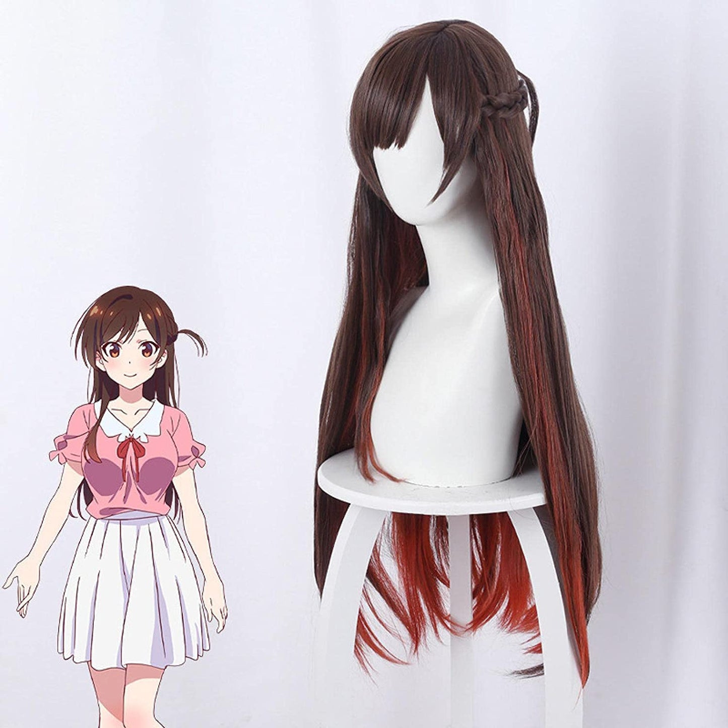 Rent-A-Girlfriend: Chizuru Ichinose Red Cosplay Costume
