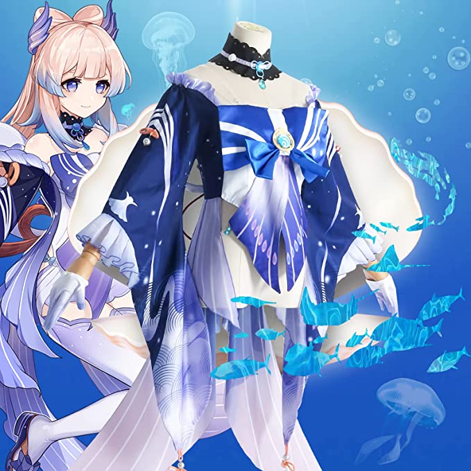 Genshin Impact: Sangonomiya Kokomi Cosplay Costume