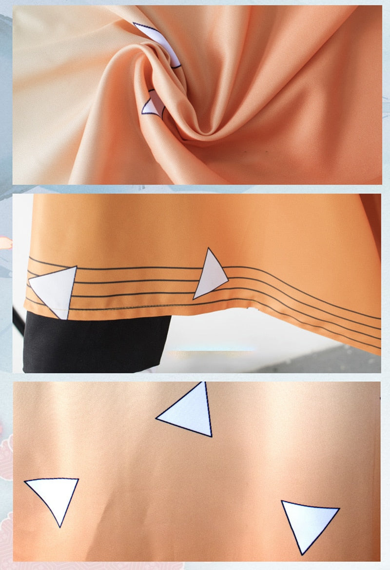 Demon Slayer: Zenitsu Agatsuma Cosplay Costume
