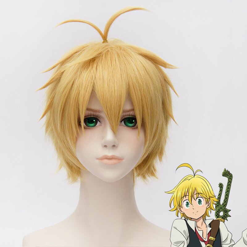 The Seven Deadly Sins: Meliodas Cosplay Wig