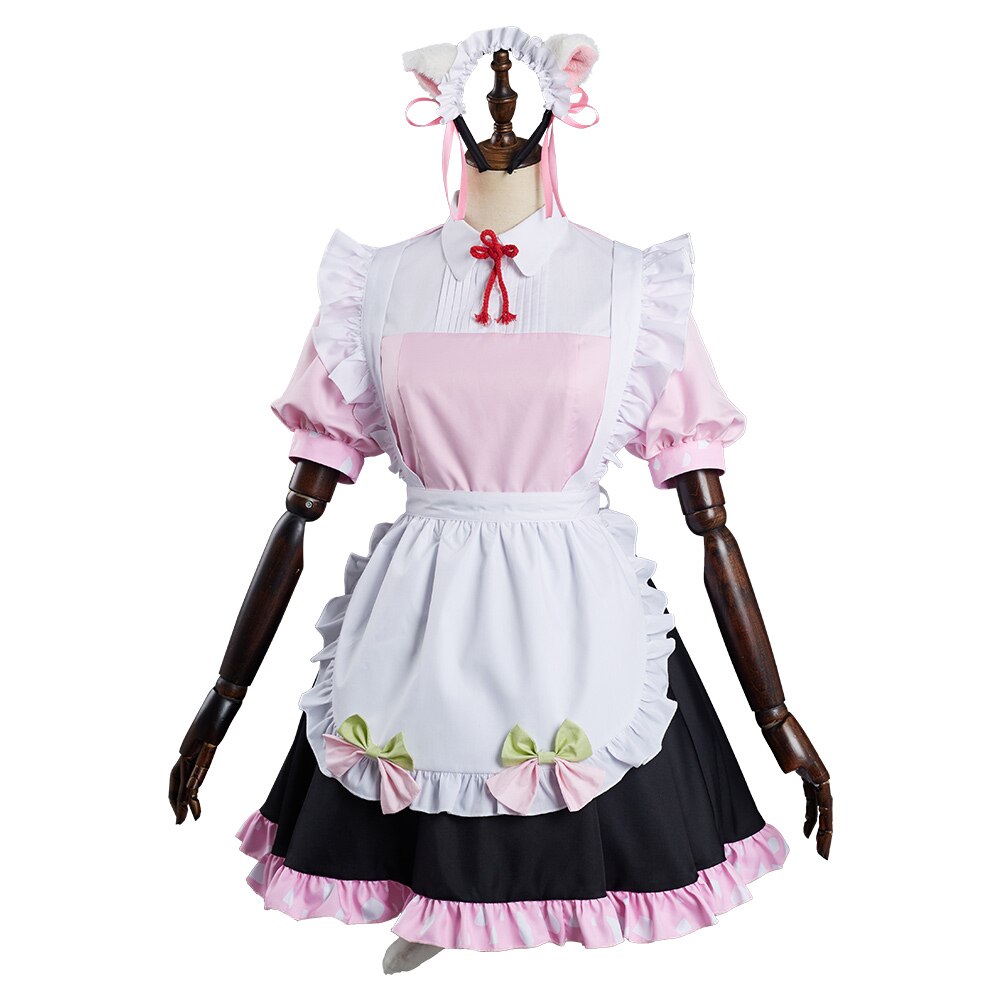 Demon Slayer: Kanao Tsuyuri Maid Cosplay Costume