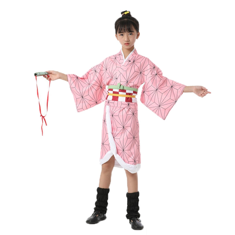 Demon Slayer: Nezuko Kamado Child Cosplay Costumes