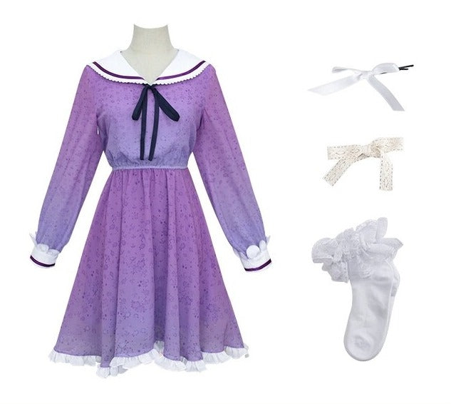 Rent-A-Girlfriend: Sumi Sakurasawa Purple Cosplay Costume