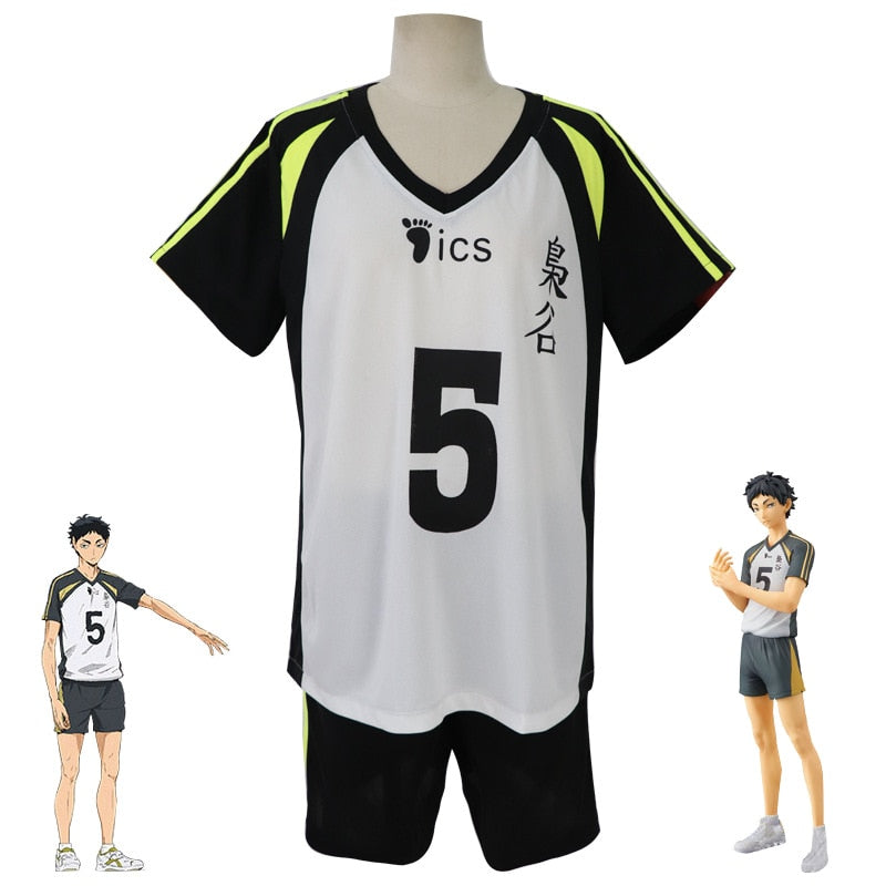 Haikyu!!: Akaashi Keiji and Bokuto Koutarou Fukurodani Academy Cosplay Costume