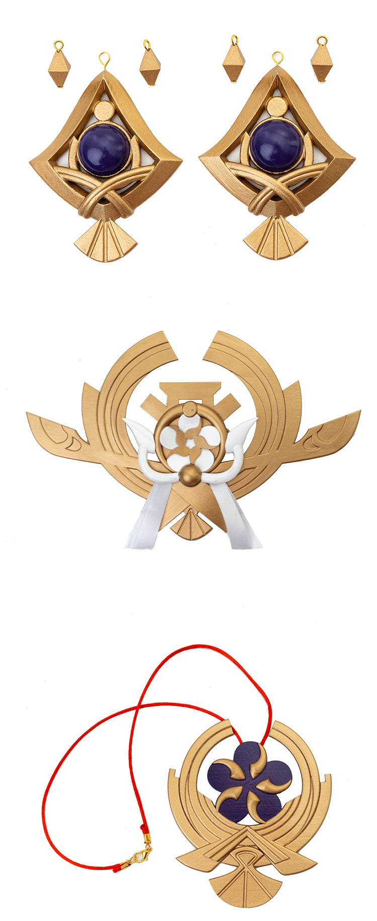 Genshin Impact: Yae Miko Swimsuit Cosplay Earrings