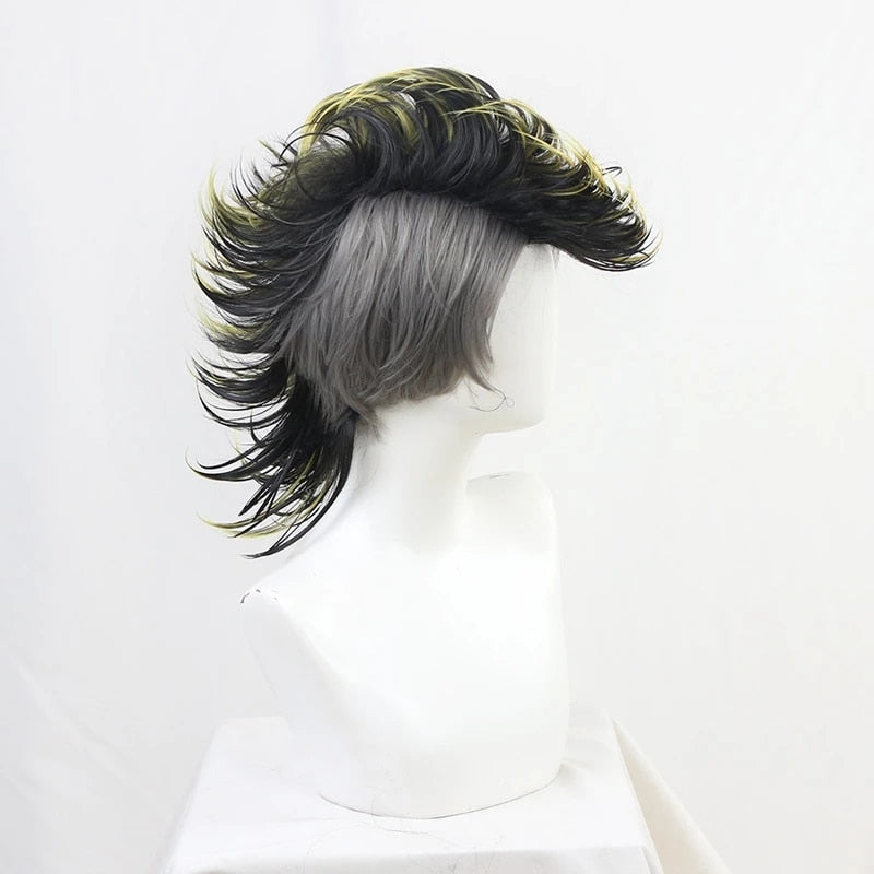 Demon Slayer: Genya Shinazugawa Cosplay Wig
