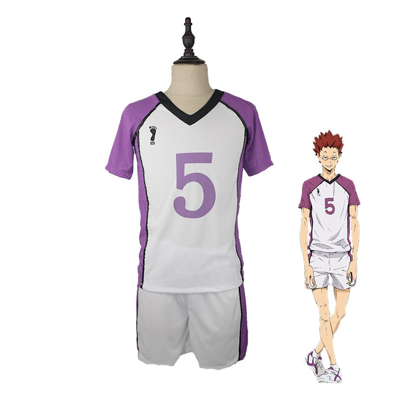 Haikyu!!: Wakatoshi Ushijima and Shiratorizawa Academy Cosplay Costume