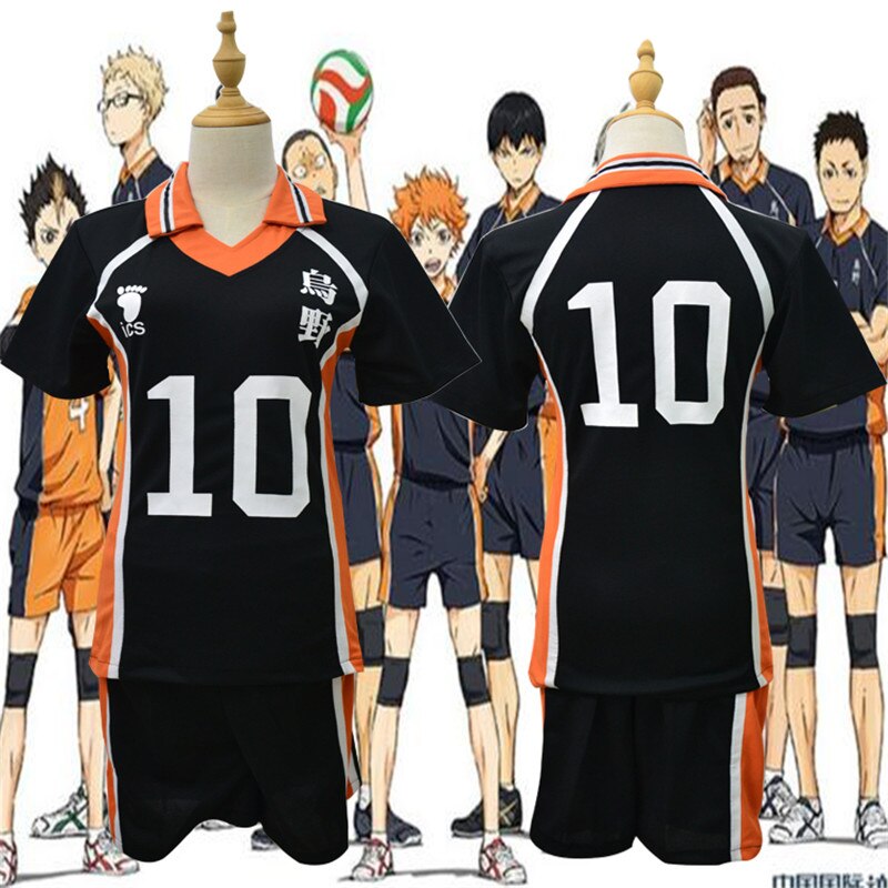Haikyu!!: Hinata Shouyou and Karasuno High School Cosplay Costume