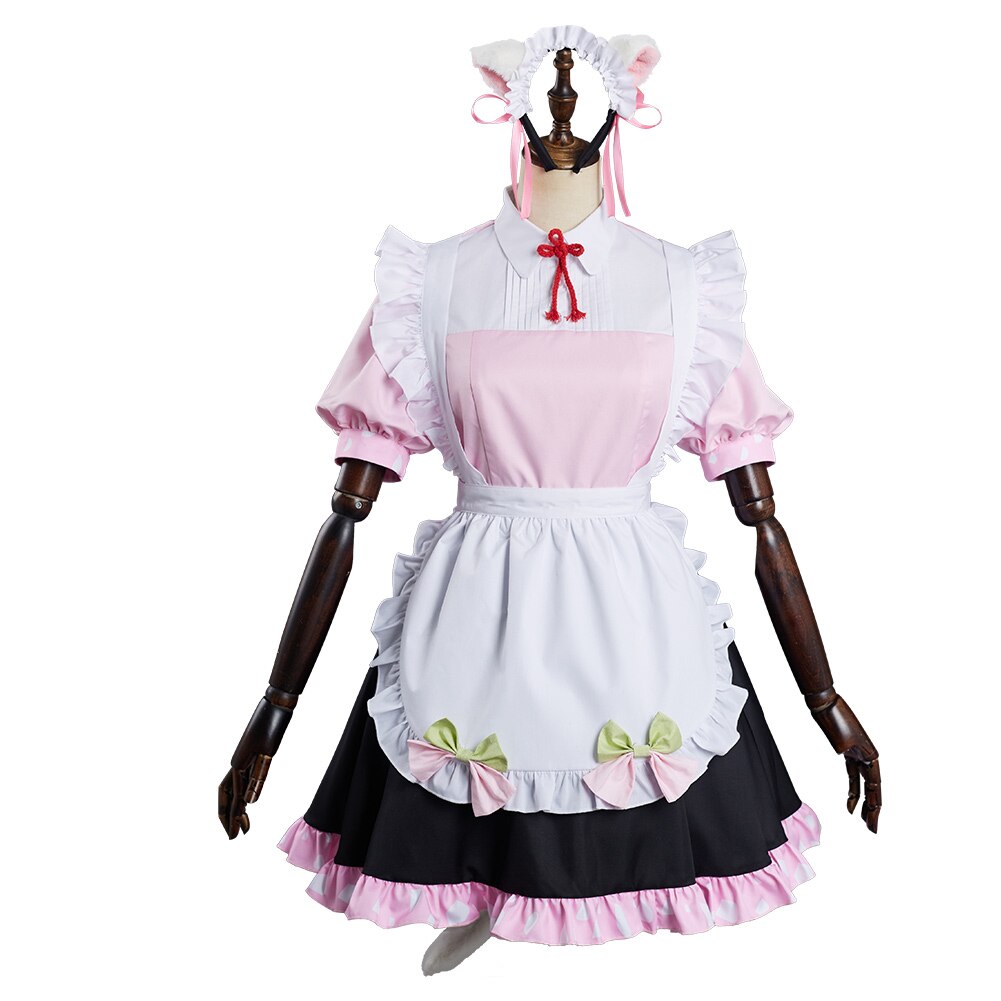 Demon Slayer: Kanao Tsuyuri Maid Cosplay Costume