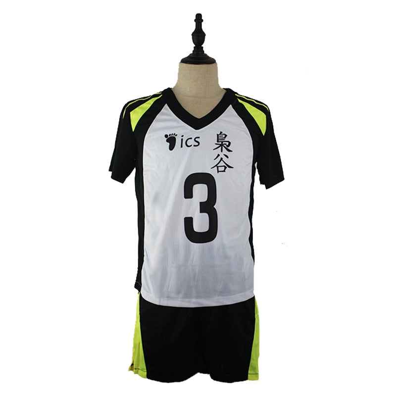 Haikyu!!: Akaashi Keiji and Bokuto Koutarou Fukurodani Academy Cosplay Costume