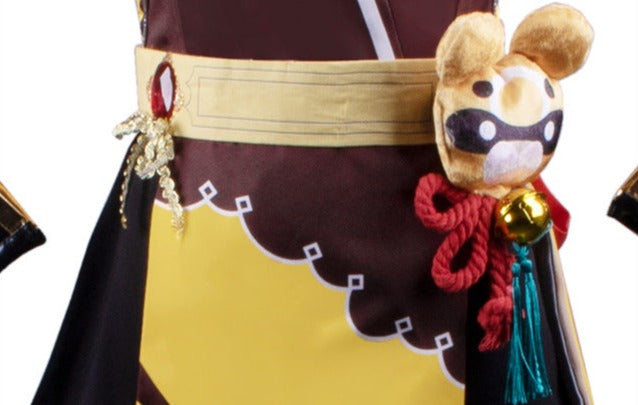 Genshin Impact: Liyue Xiangling Cosplay Costume