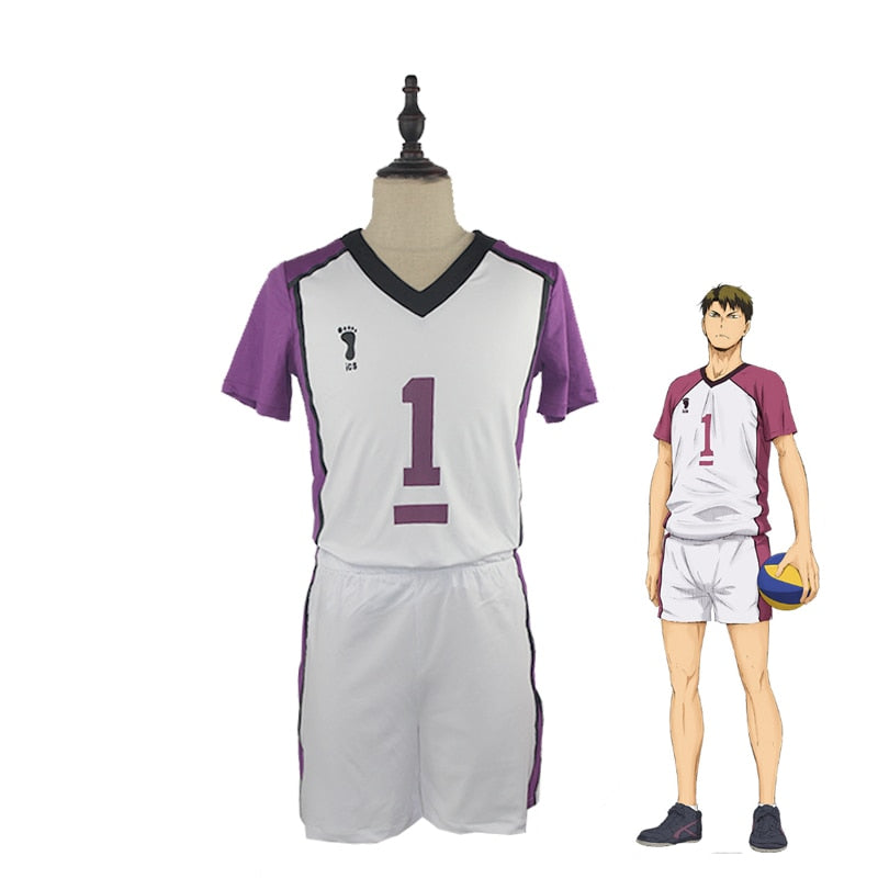 Haikyu!!: Wakatoshi Ushijima and Shiratorizawa Academy Cosplay Costume