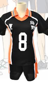 Haikyu!!: Hinata Shouyou and Karasuno High School Cosplay Costume
