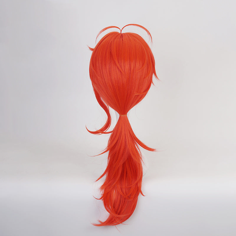 Genshin Impact: Diluc Cosplay Wig