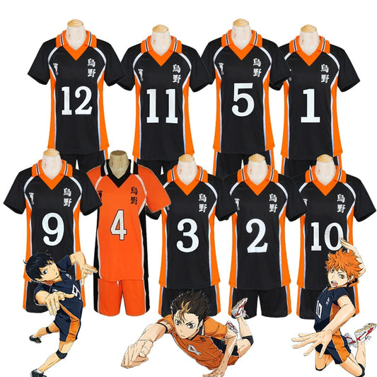 Haikyu!!: Hinata Shouyou and Karasuno High School Cosplay Costume