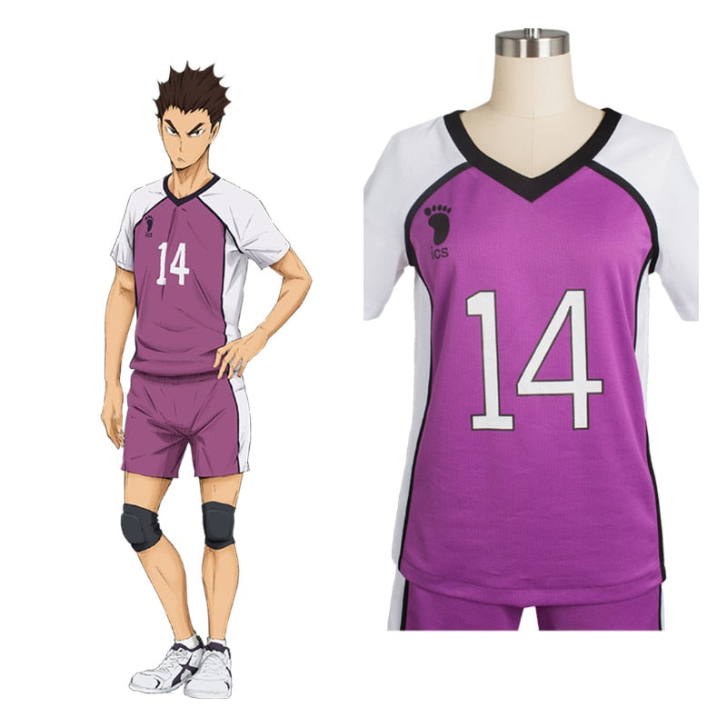 Haikyu!!: Wakatoshi Ushijima and Shiratorizawa Academy Cosplay Costume