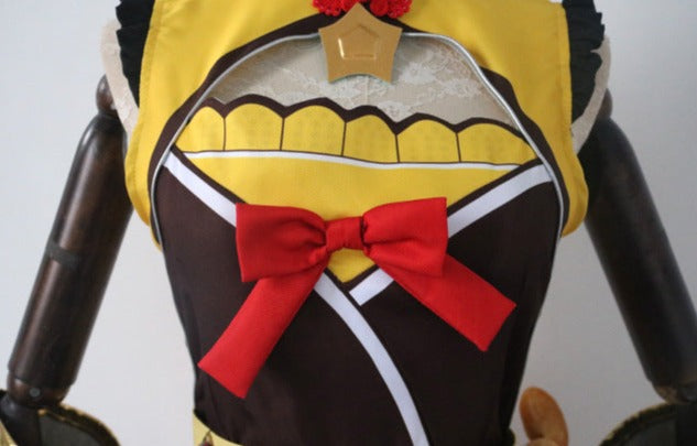 Genshin Impact: Liyue Xiangling Cosplay Costume