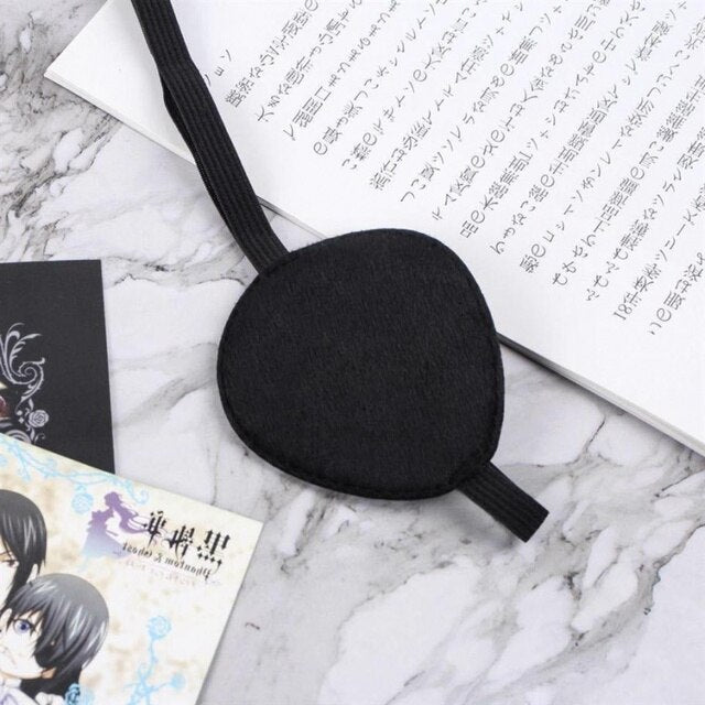 Image of a Ciel Phantomhive eyepatch Cosplay Costume from the anime Black Butler