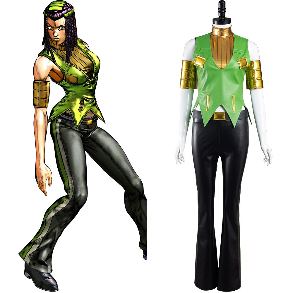 JoJo's Bizarre Adventure: Ermes Costello Cosplay Costume