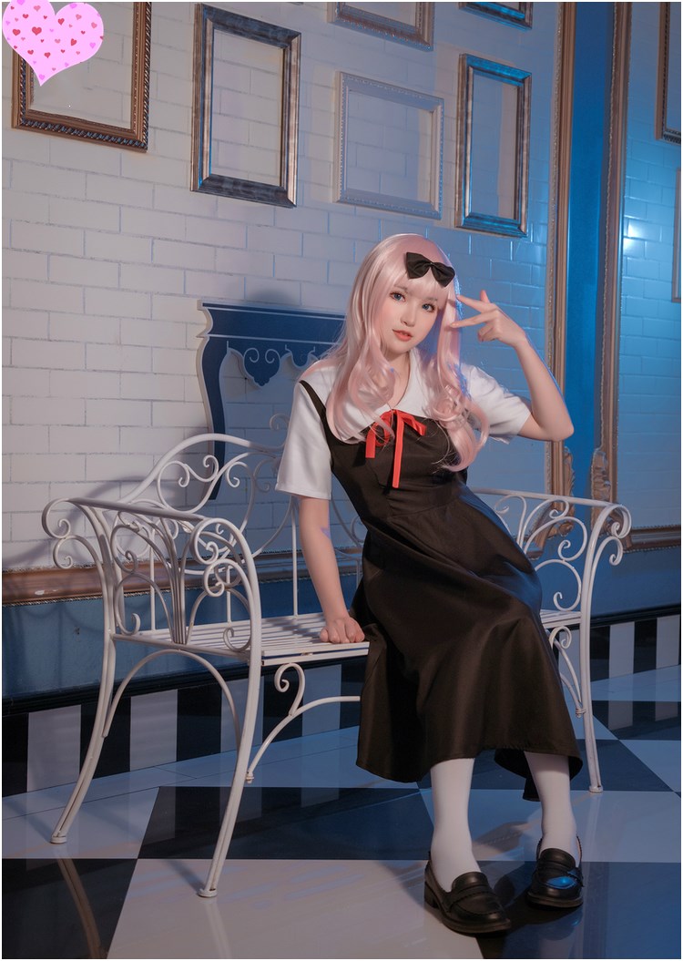 Kaguya-sama: Chika Fujiwara Cosplay Wig