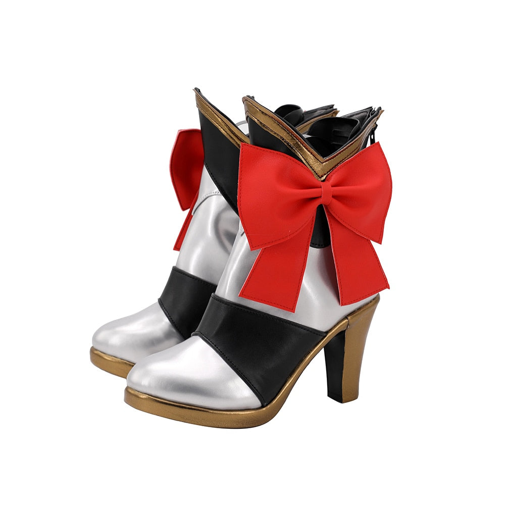 Genshin Impact: Noelle Maid Game Cosplay Shoes