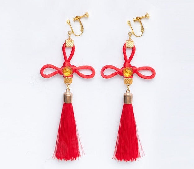 Genshin Impact: Shenhe Swimsuit Cosplay Earrings