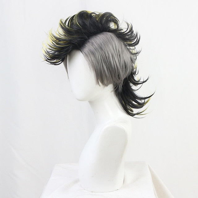 Demon Slayer: Genya Shinazugawa Cosplay Wig